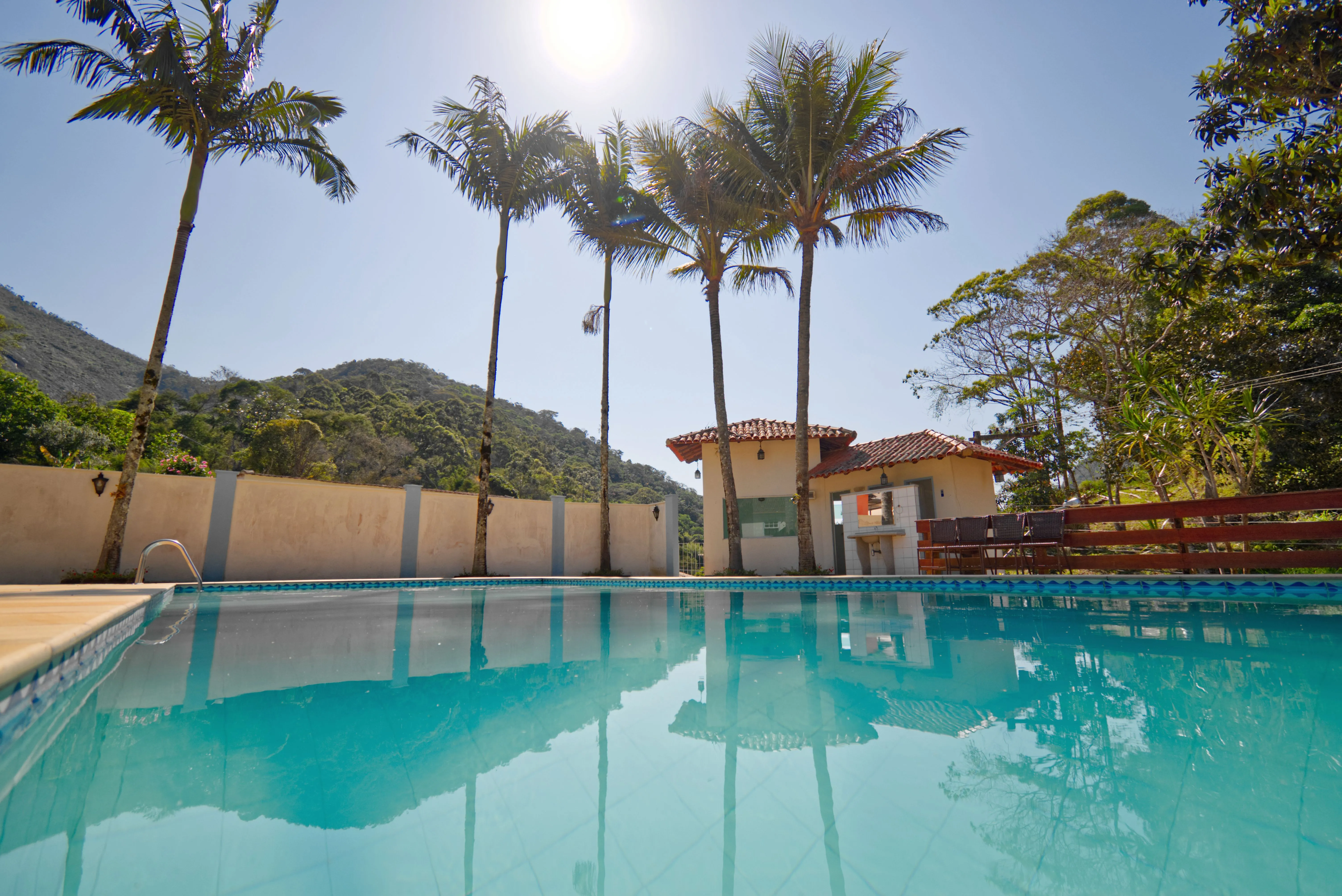 Área da Piscina